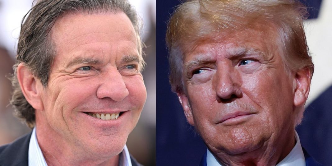 Dennis Quaid is voting for Trump over weaponization of justice system: 'People say he's an a**hole, but he's my a**hole!' | Blaze Media