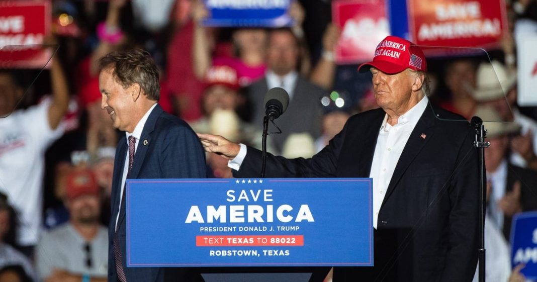 Donald Trump says he’d consider Ken Paxton for U.S. attorney general