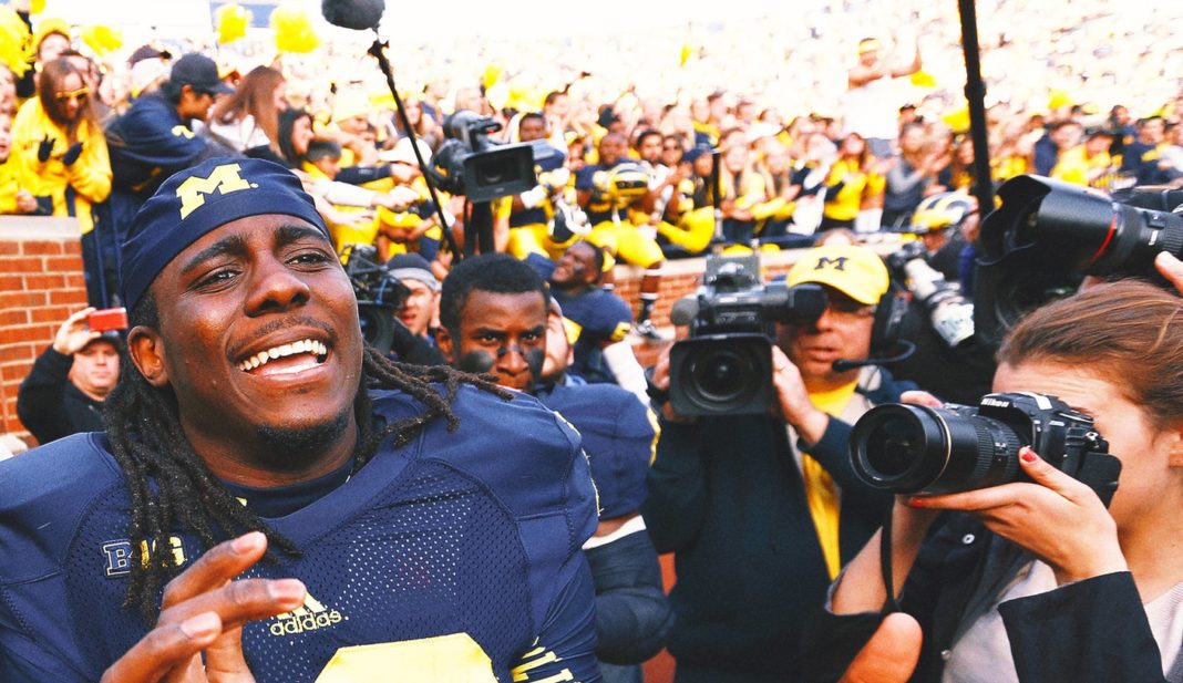 Ex-Michigan star QB Denard Robinson no longer part of coaching staff after DUI arrest