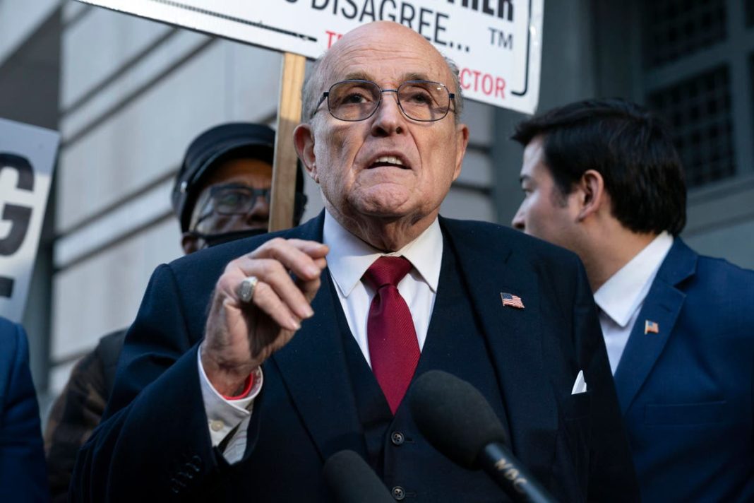 Giuliani claims he lost radio gig because of ‘trailer trash little creep’ Biden