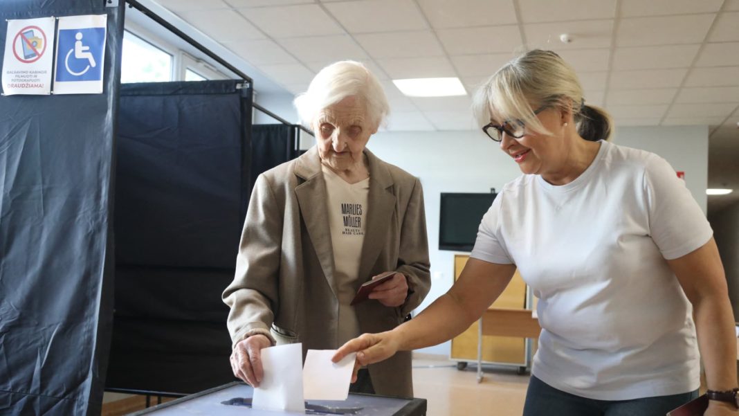 Lithuanians vote in presidential election overshadowed by Russia