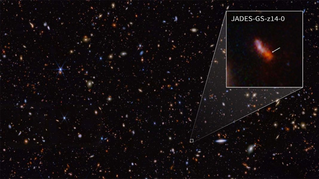 Powerful Webb Telescope captures most distant known galaxy, scientists say