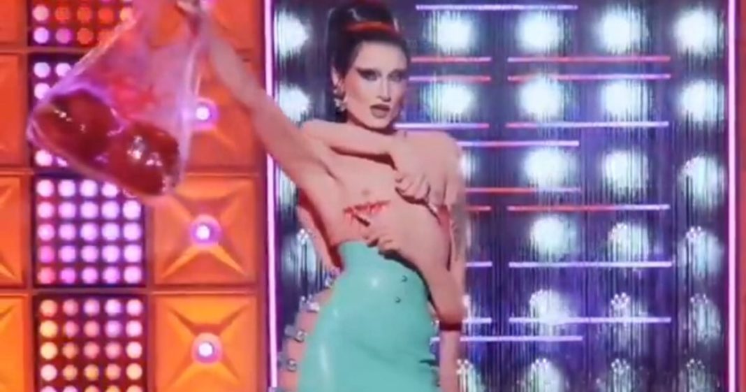 UNBELIEVABLE: Reality Show 'RuPaul’s Drag Race All Stars' Features Woman With Chopped Off Boobs Carrying Bloody Breasts on Runway and Promotes Double Mastectomies for Teen/Young Adult Viewers (VIDEO) | The Gateway Pundit | by Jordan Conradson