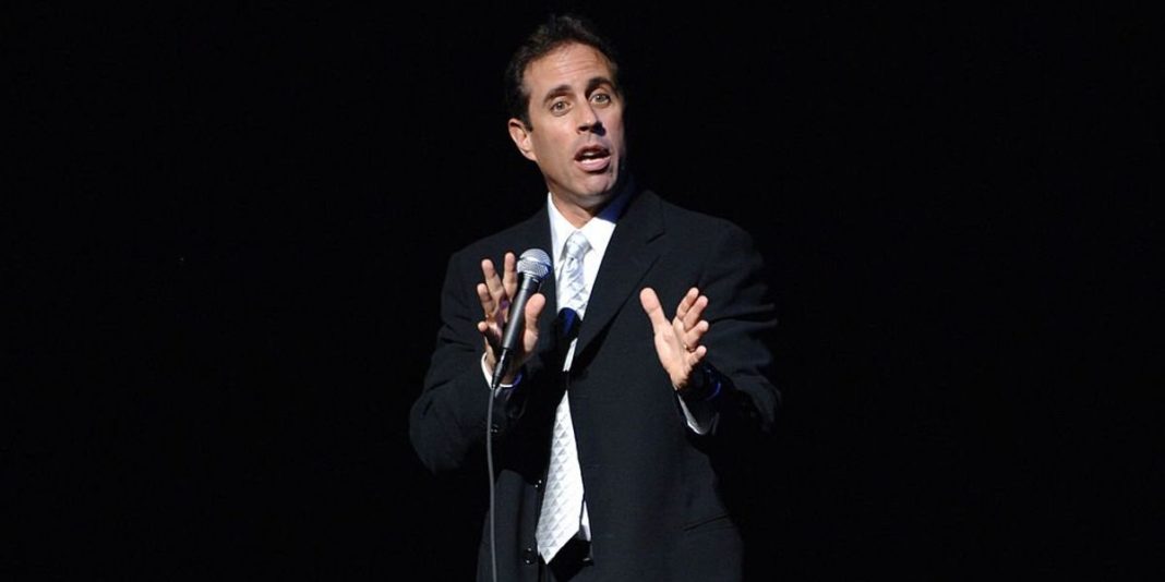 Watch: Anti-Israel protesters walk out on Jerry Seinfeld's Duke commencement speech, boo Jewish comedian, wave Palestinian flags | Blaze Media