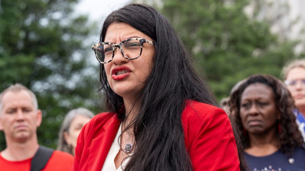 ‘Squad’ member Rashida Tlaib calls Biden ‘enabler’ of genocide at conference linked to terrorist group, CCP