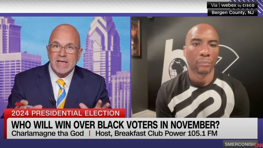 Charlamagne Tha God Refutes CNN Anchor on Black Voters & Trump