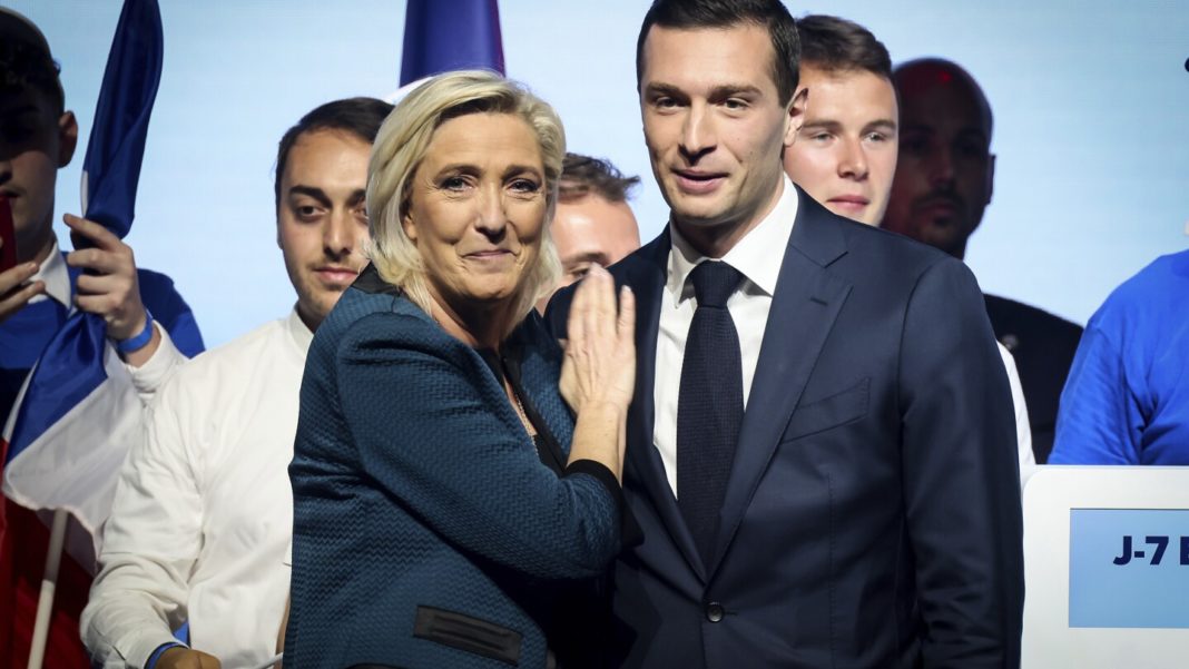 French far-right leader Le Pen questions president's role as army chief ahead of parliament election