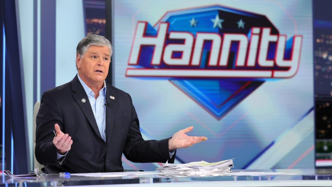 Hannity Pushes Debunked Trump Trial Claim by Professional Sh*tposter