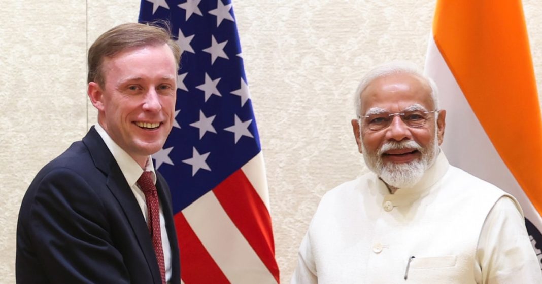 India and U.S. vow to boost defense and trade ties in first high-level U.S. visit since Modi’s win