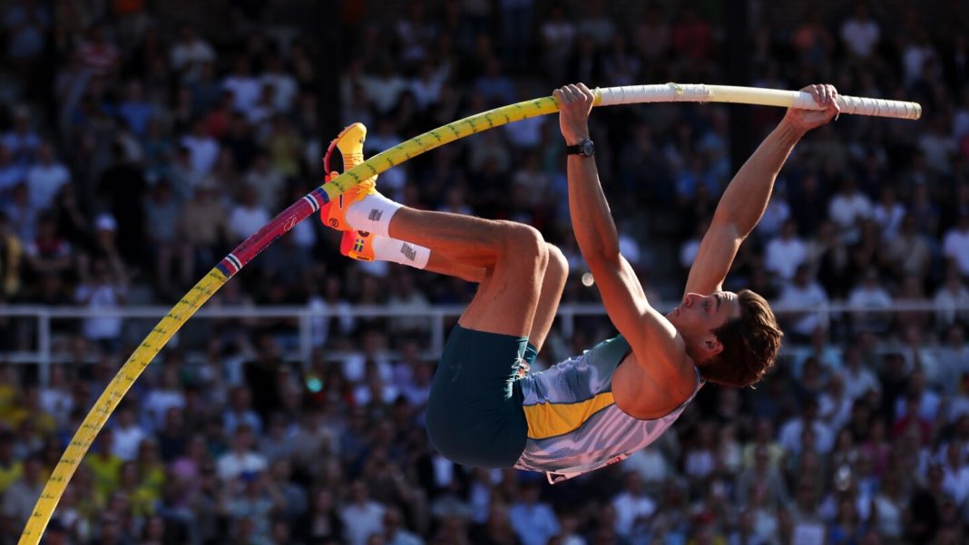 Mondo Duplantis extends pole vault dominance, just misses milestone world record