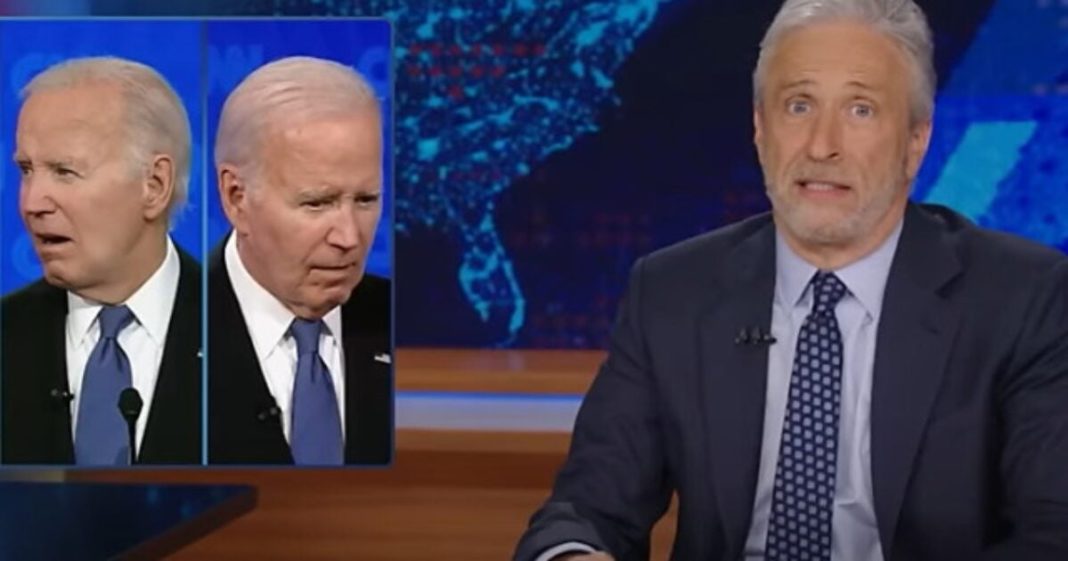 OOF! Even Reliable Lefty Jon Stewart Mocked Joe Biden Over the Debate: ‘Resting 25th Amendment Face’ (VIDEO) | The Gateway Pundit | by Mike LaChance