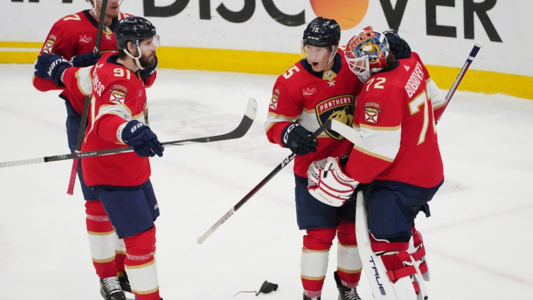 NHL: Stanley Cup Playoffs-New York Rangers at Florida Panthers