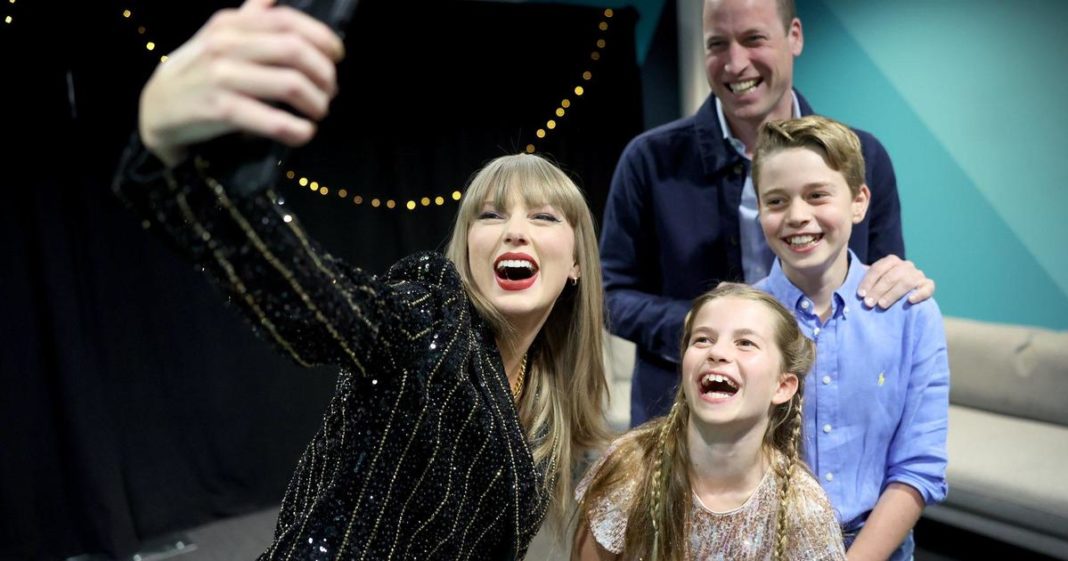 Prince William, George and Charlotte attend Taylor Swift's concert in London: 