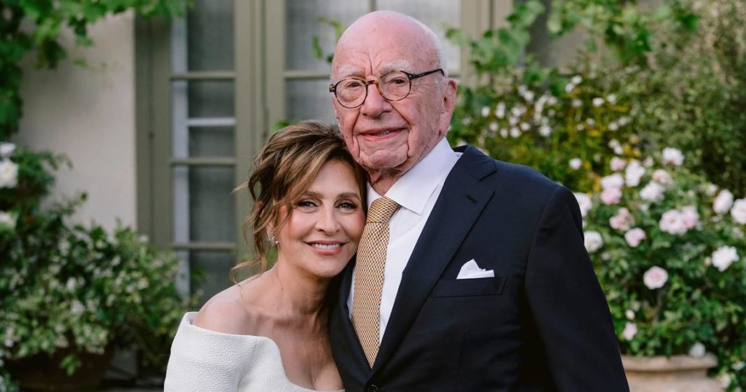 Rupert Murdoch marries for 5th time in ceremony at his California vineyard