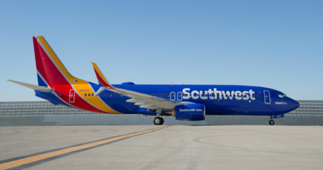 Southwest Airlines Boeing 737 Max goes into 