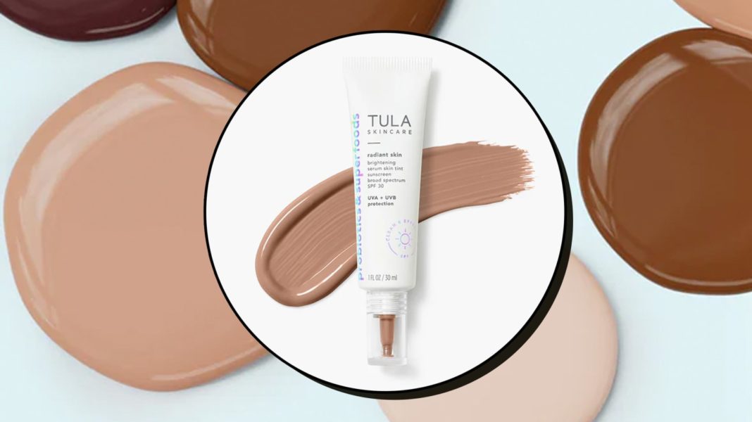 This Tinted SPF Serum Doubles as a Dewy Foundation 