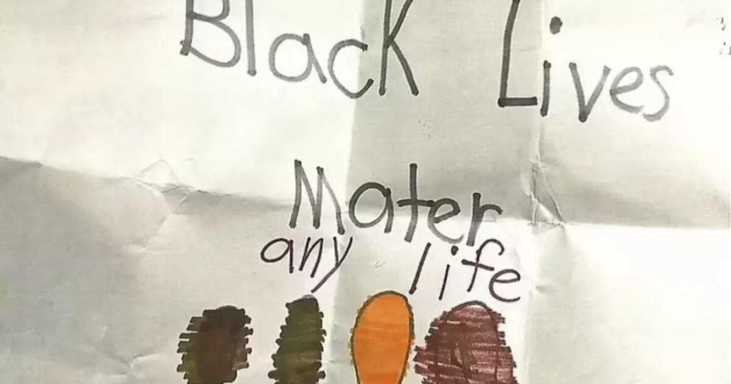 'Too Young to Have First Amendment Rights' - Clinton-Appointed Judge Rules Teachers Were Right to Abuse 7-Year-Old Child For BLM Drawing | The Gateway Pundit | by Cristina Laila