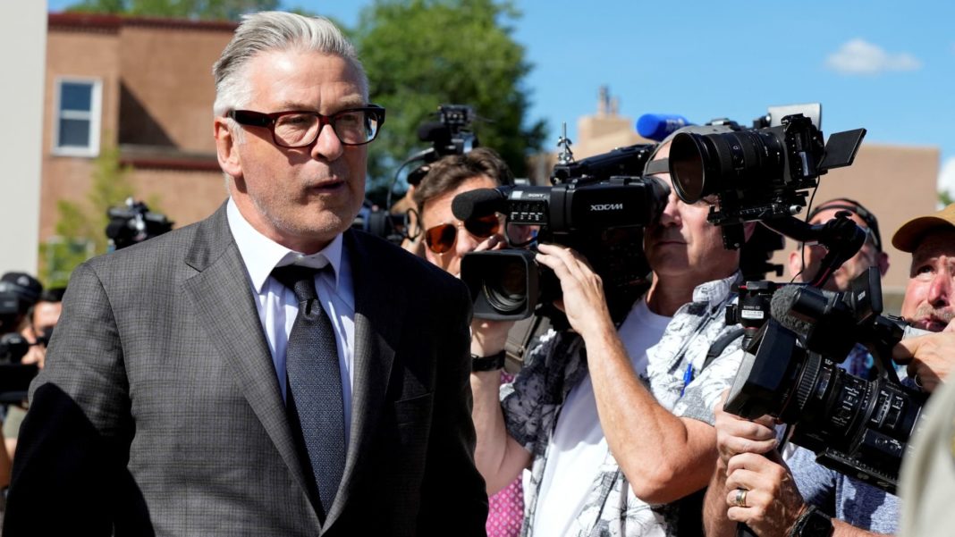 Alec Baldwin trial on hold as judge considers defense request to dismiss case over disputed ammo