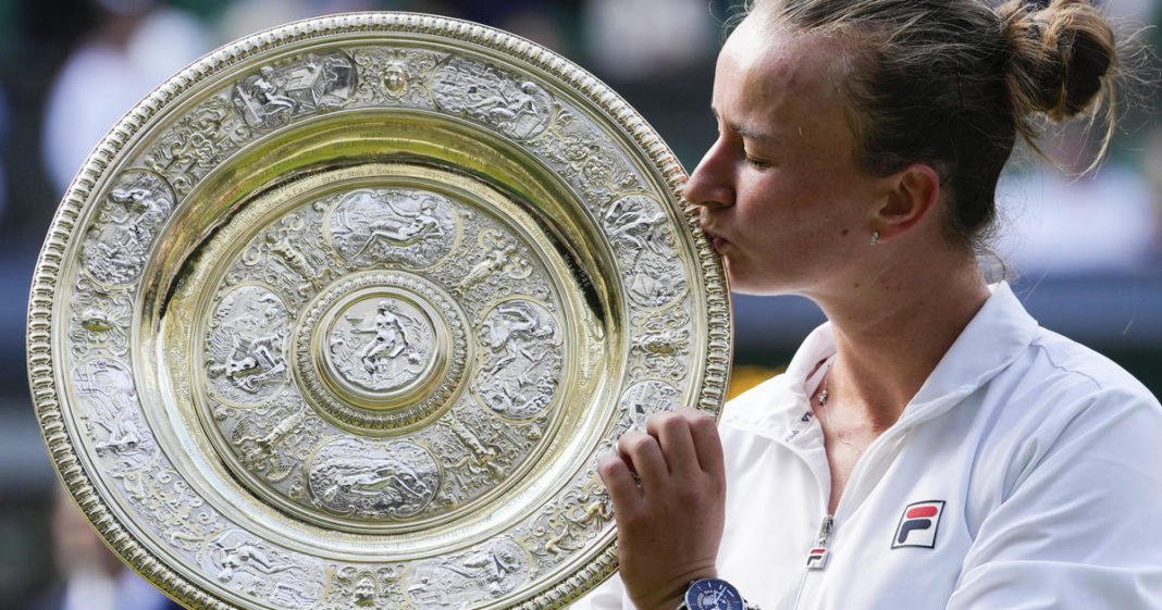 Barbora Krejcikova beat Jasmine Paolini in thrilling women's Wimbledon final for second Grand Slam trophy