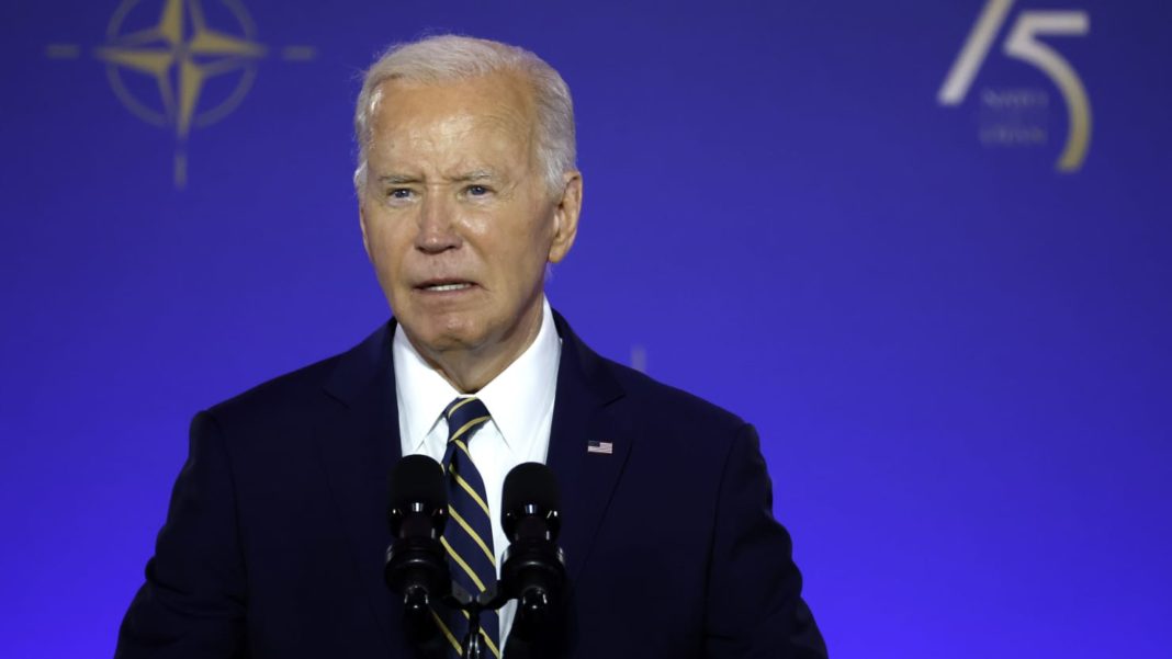 Biden Delivers Peppy NATO Speech as He Seeks to Reassure Dems of His Stamina