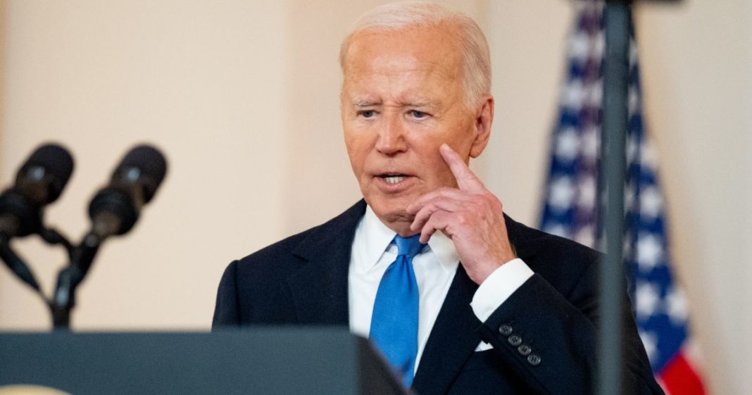 President Joe Biden speaks to the media following the Supreme Court's ruling on former President Donald Trump's presidential immunity.