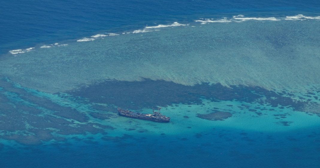 China anchors ‘monster ship’ in South China Sea, Philippine coast guard says 