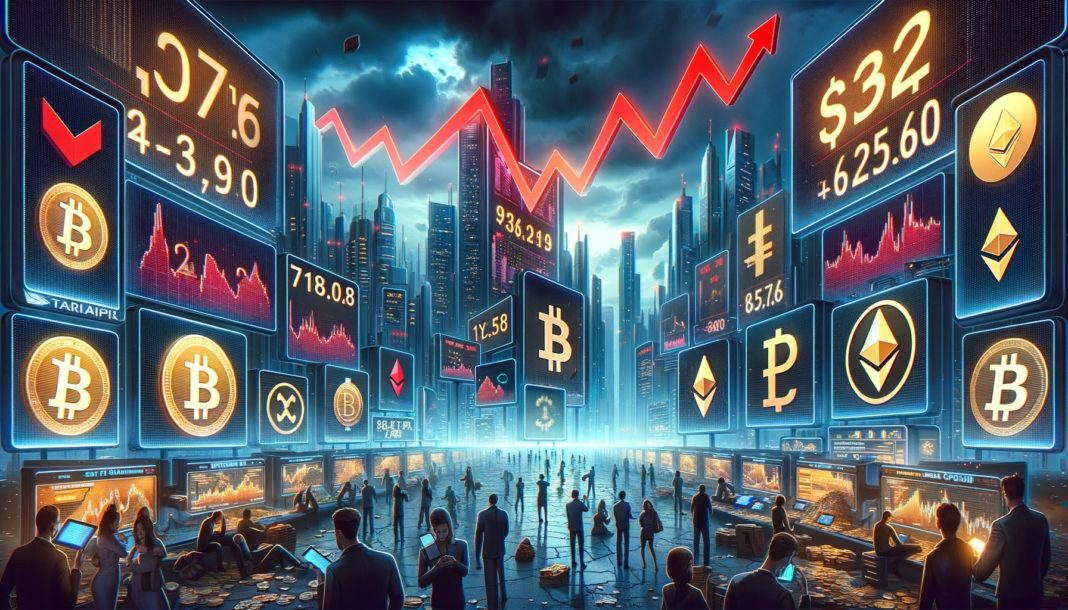 Crypto Market In Panic As Bitcoin Crash To $57,000 Sends 105,000 Traders To The Slaughter