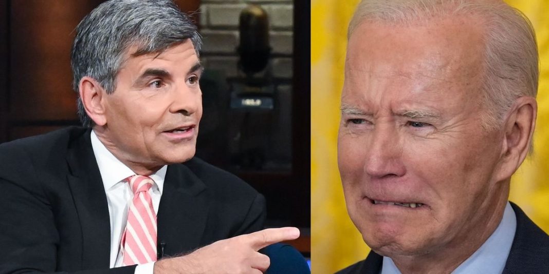 George Stephanopoulos tells random pedestrian that Biden cannot serve another term, then retracts after video hits TMZ | Blaze Media