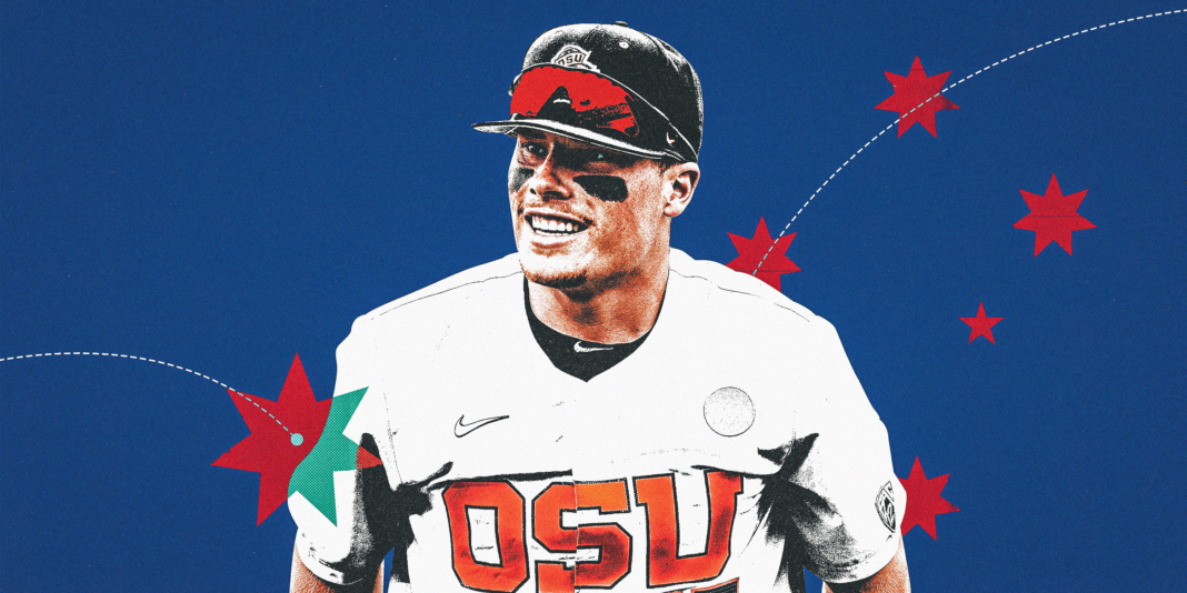 He's an Aussie schooled in cricket. And he might be the top pick in the MLB Draft