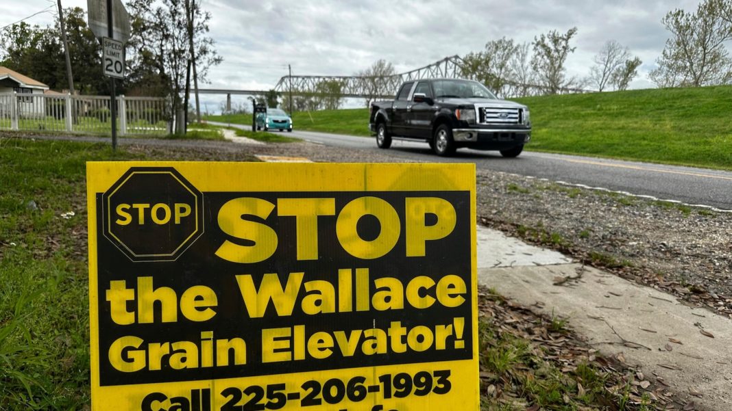 Historically Black Cancer Alley town splits over a planned grain terminal in Louisiana