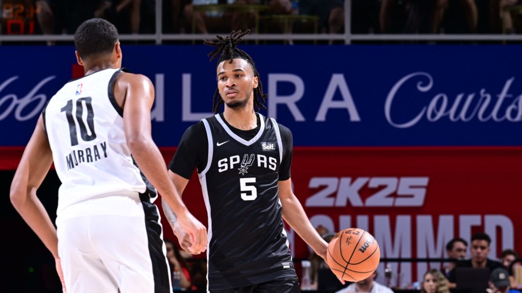 2024 NBA Summer League - San Antonio Spurs v Portland Trail Blazers