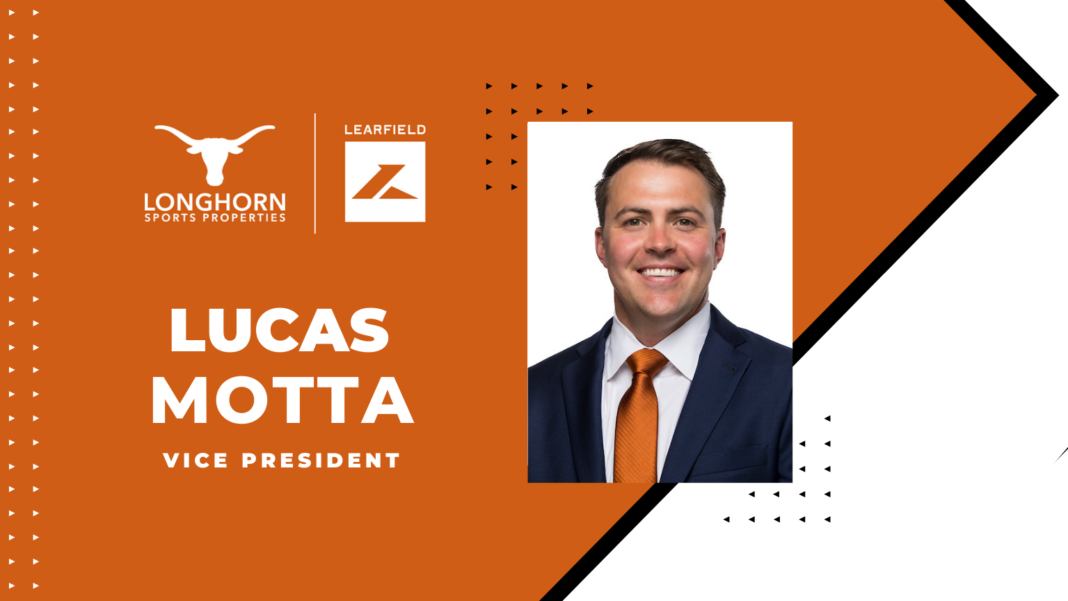 Learfield Names Lucas Motta Vice President, Longhorn Sports Properties at University of Texas