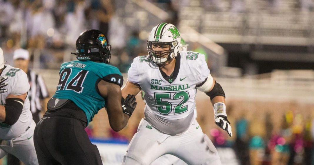 Marshall football: Former lineman Ethan Driskell drafted by Birmingham Stallions