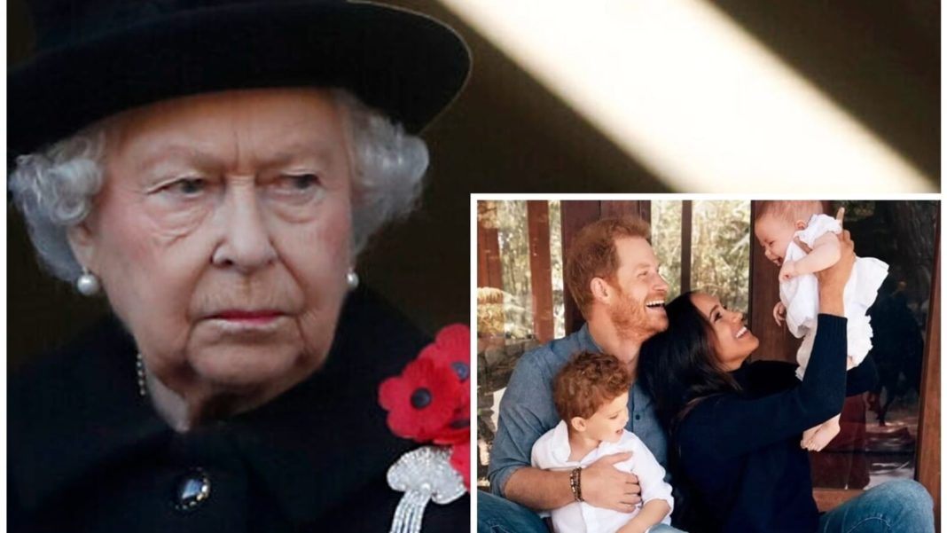 Queen Elizabeth left 'disappointed' when Prince Harry, Meghan Markle did not bring Archie and Lilibet to…