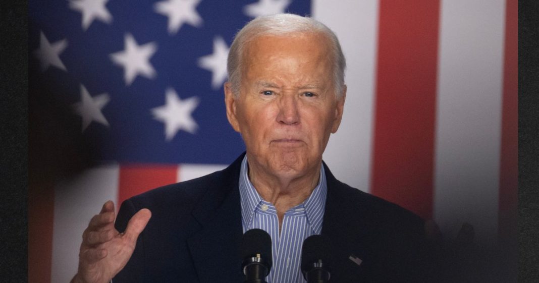 President Joe Biden speaks at a campaign rally July 5 in Madison, Wisconsin.