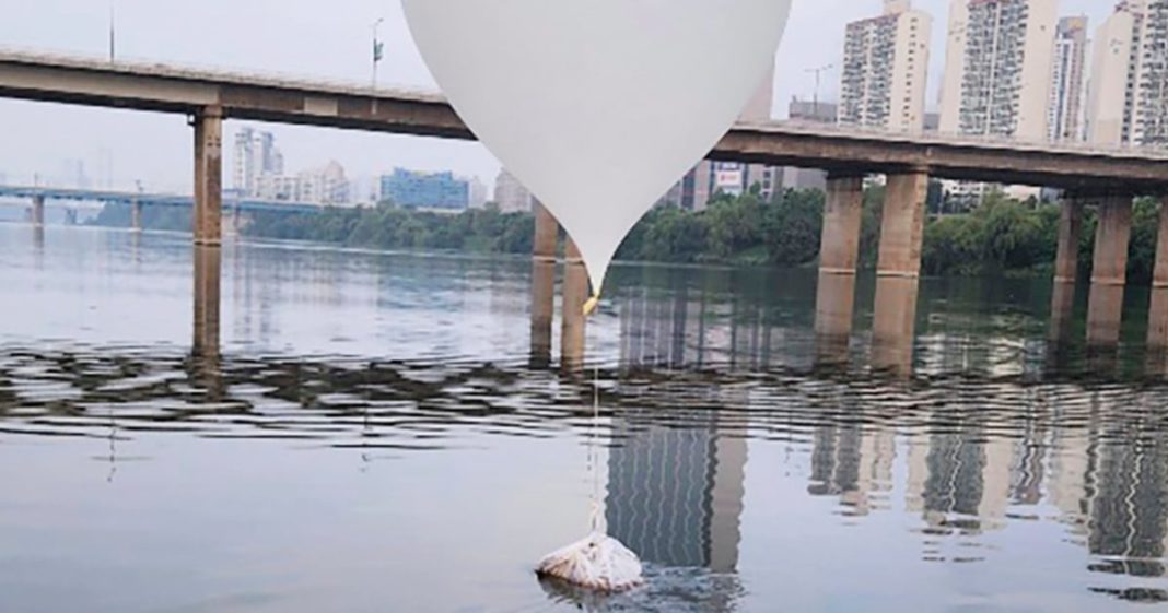 South Korea responds to North’s trash balloons with loudspeaker broadcasts