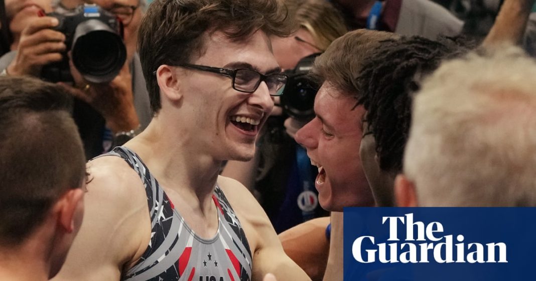 Stephen Nedoroscik: USA’s bespectacled, Rubik’s Cube-solving gymnastics hero