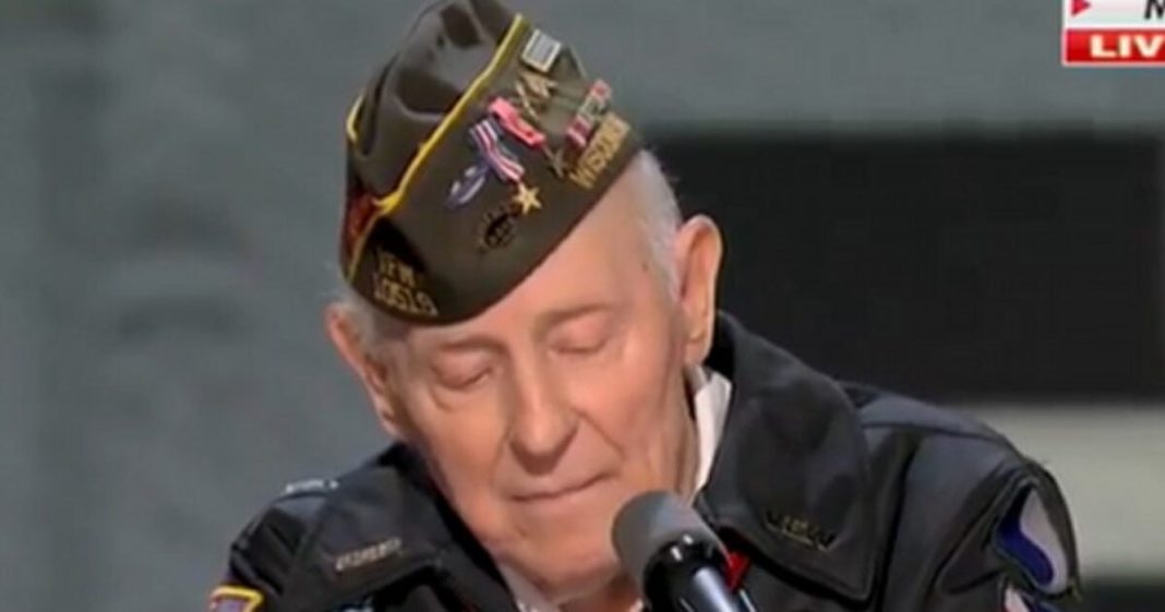 WWII D-Day Veteran Brings the House Down at RNC Saying He Would Reenlist if Trump Was Commander in Chief Again (VIDEO) | The Gateway Pundit | by Mike LaChance