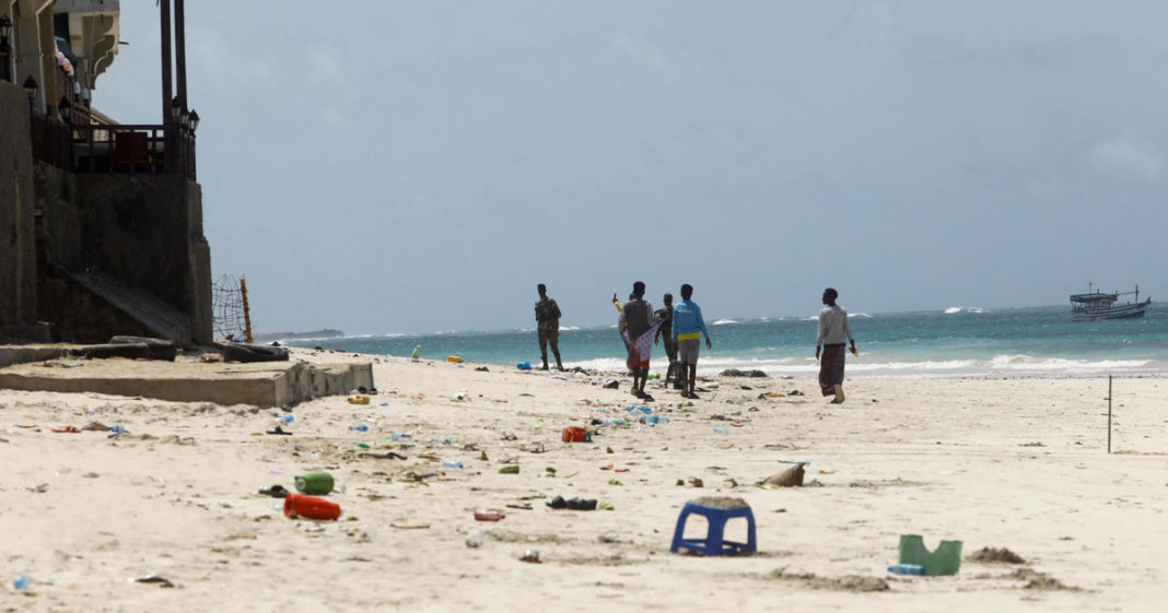 Attack at beach hotel by al Qaeda-linked group kills at least 32 in Somalia