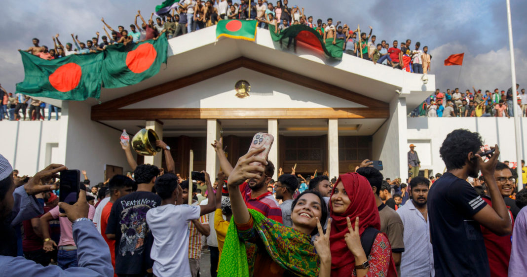 Bangladesh protesters call on Nobel laureate Muhammad Yunus to lead