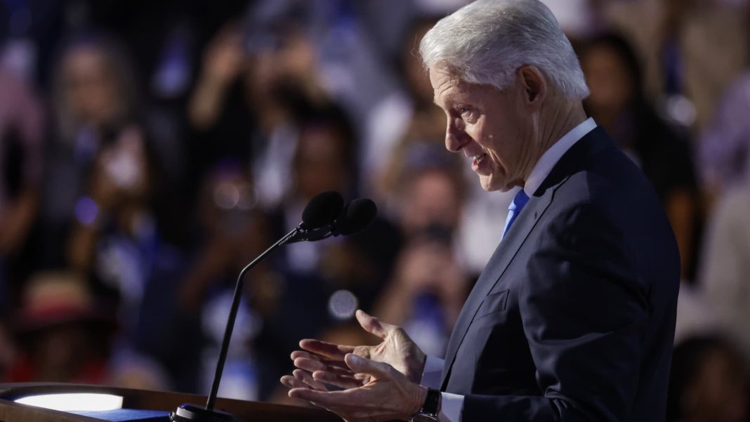 Bill Clinton says choice between Harris and Trump is 'We the people' vs. 'Me, Myself, and I' 