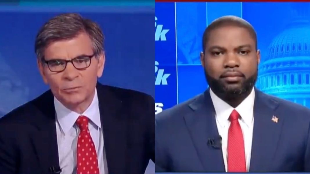 Byron Donalds Destroys Race-Baiting DNC Operative George Stephanopoulos After He Throws Fit Over Kamala Harris’ Racial Identity | The Gateway Pundit | by Jim Hᴏft