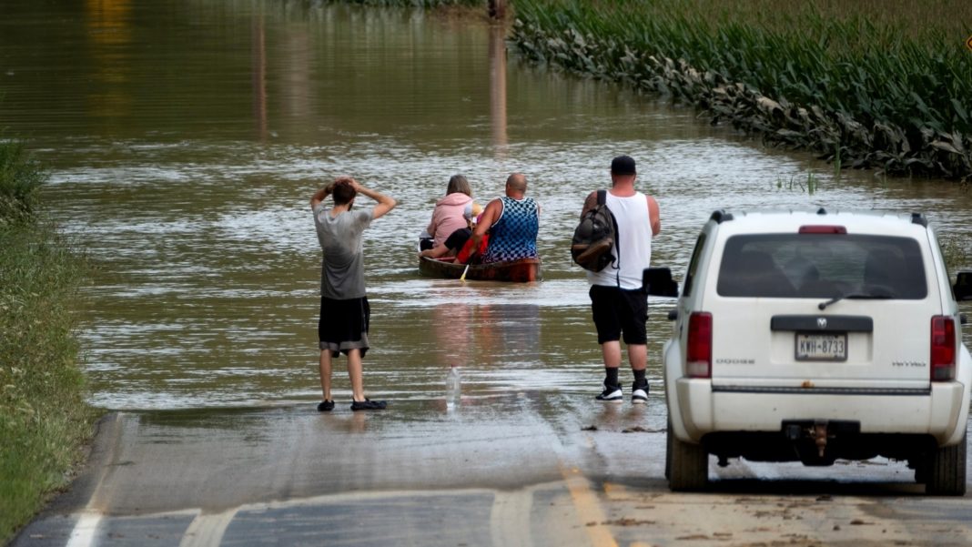 Debby dumps severe rain in New York and Pennsylvania, now threatening with dangerous wind gusts