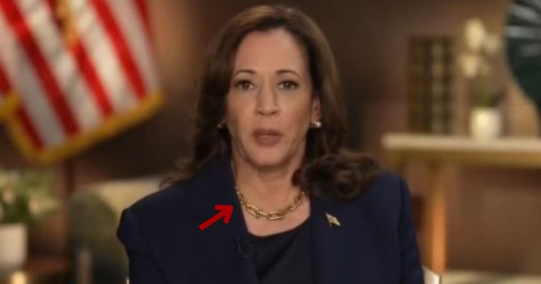 In multiple instances, Vice President Kamala Harris has been seen wearing a necklace reportedly worth $62,000.