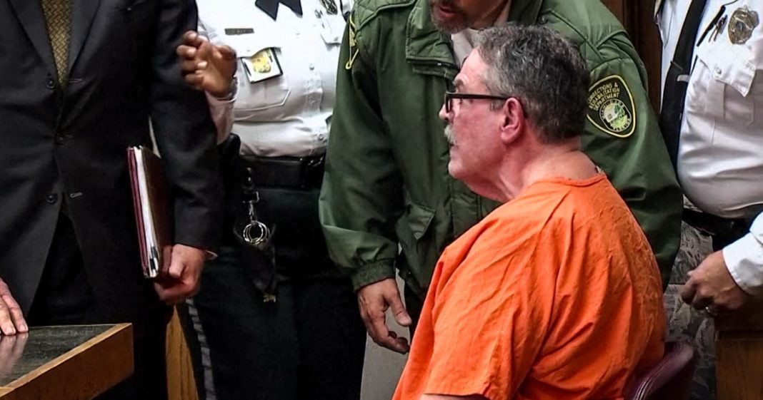 Florida man sentenced to life for killing man over dog poop screams at widow: 'That's why I killed him!'