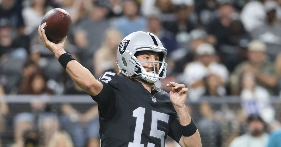 Gardner Minshew gets the call for the Las Vegas Raiders