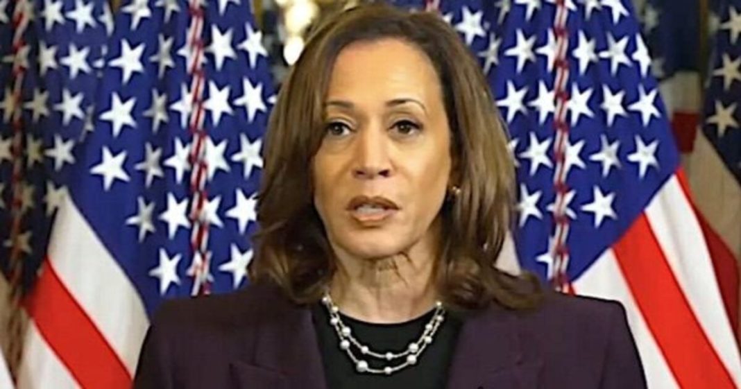 Here's The Legal Reason Why Kamala Harris Wants to Shut Down 'Lock Him Up' Chants at Rallies | The Gateway Pundit | by Ben Kew