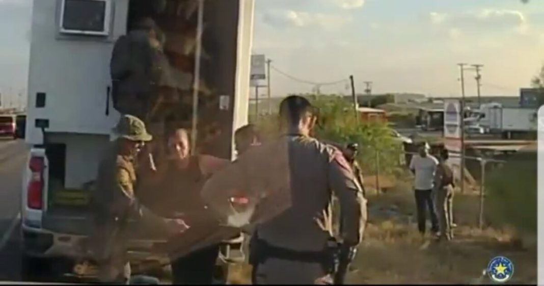 Kamala Border Crisis: Texas DPS Trooper Pulls Over Smuggler, Finds Several Illegals Hiding in Truck Camper (VIDEO) | The Gateway Pundit | by David Greyson