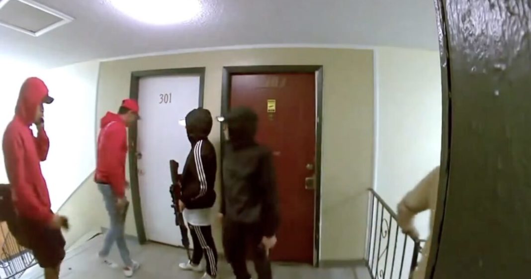 Kamala's Border Failure Strikes Again! — New Terrifying Video Shows ARMED Venezuelan Migrant Gangsters Taking Over Another Apartment Complex in Aurora, Colorado | The Gateway Pundit | by Jim Hᴏft