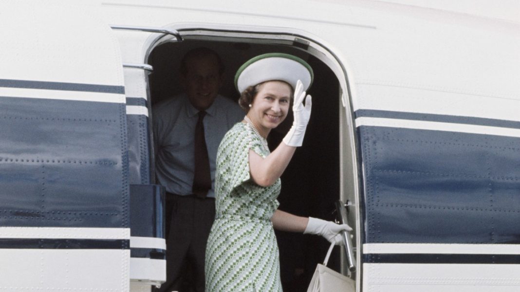 Memorabilia reveals Queen Elizabeth’s flying habits